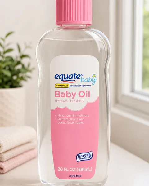 Equate Baby Oil, 20 fl oz
