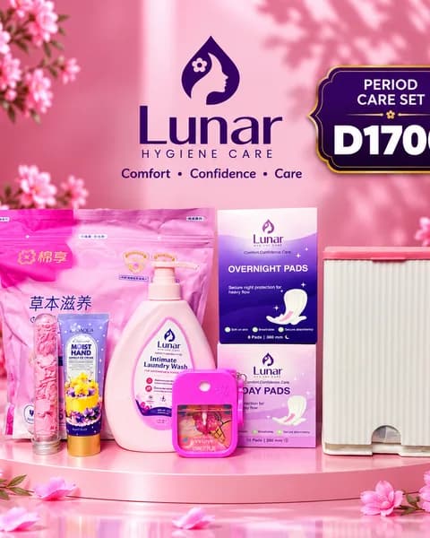 Lunar period care set