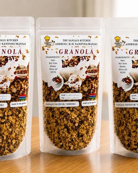 The Sanjals Kitchen Homemade Granola