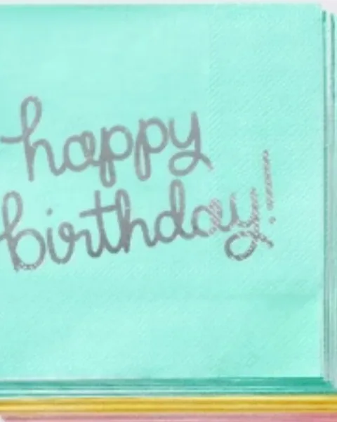 Birthday Napkin