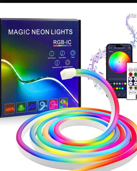Neon magic lights