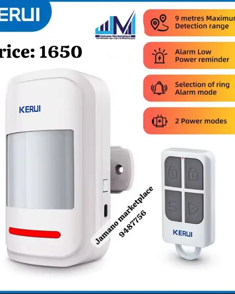 Anti-thief sensor 24H Alarming system with remote control.