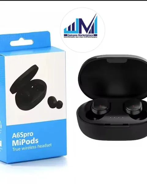 A6S TWS Wireless Bluetooth Earbuds – Clear Sound, Long Battery Life & Comfortable
