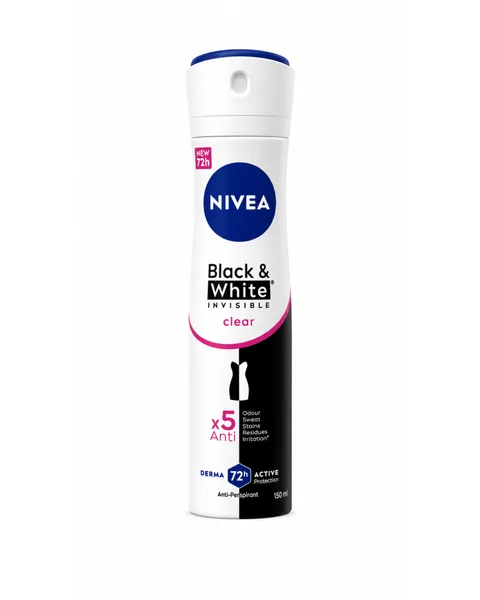 NIVEA DEODORANT Black and white