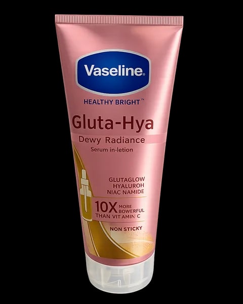 Vaseline gluta hya serum in lotion face and body