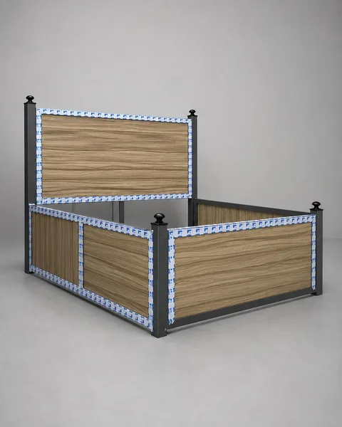 Aluminum bed