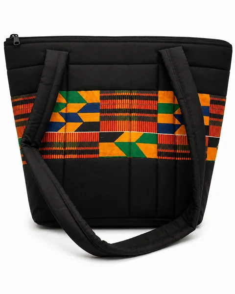 Kente Essence African Tote Bag