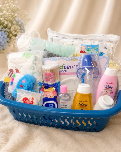 Baby boy hamper