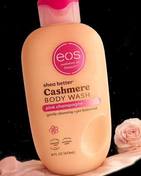 EOS Shea Better™, Cashmere Body Wash, Pink Champagne, 16 fl oz (473 ml)
