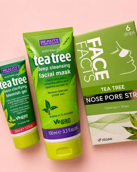 Beauty Formulas Tea Tree Skincare Set