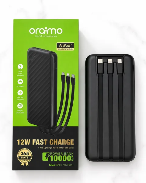 Oraimo Slice Link 10000mAh Power Bank