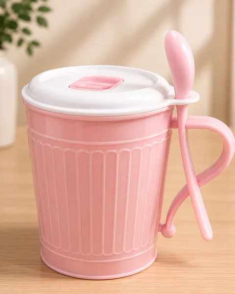 Cup with spoon
