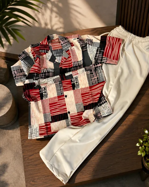 Casual Two-Piece Co-Ord Set