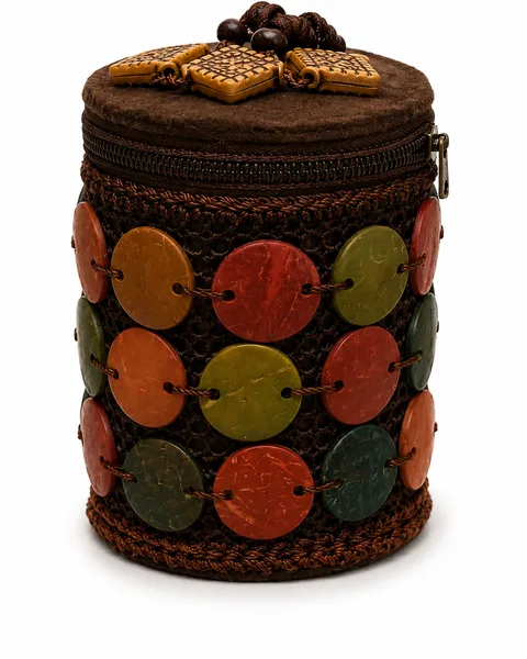 Handmade African Decorative Storage Basket