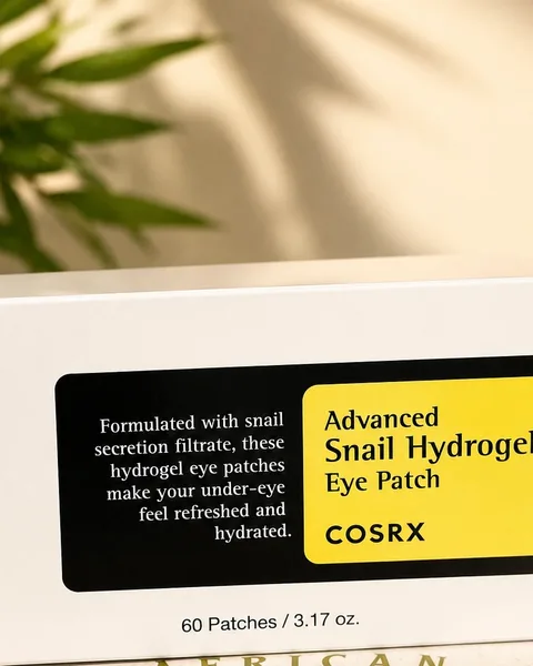 Cosrx snail hydrogel eye patch. 60patches for Wrinkle eyes