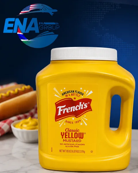 French classic yellow mustard