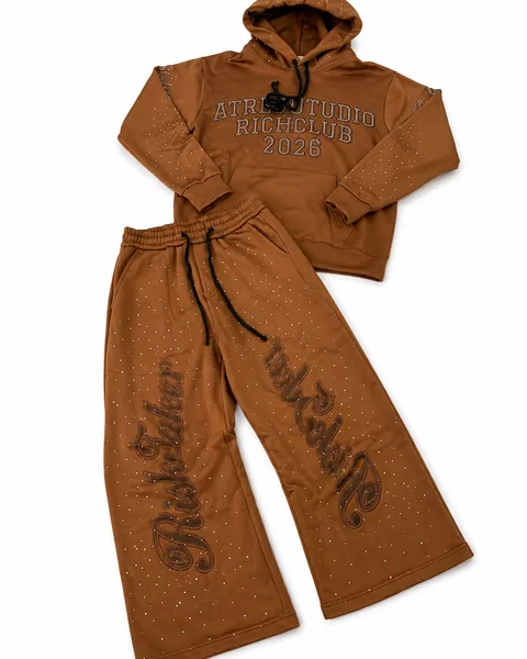 Men’s Premium Hoodie & Wide-Leg Tracksuit Set