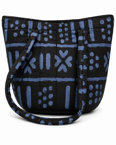 Indigo Heritage African Tote Bag