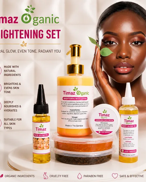 Brightening skin care set