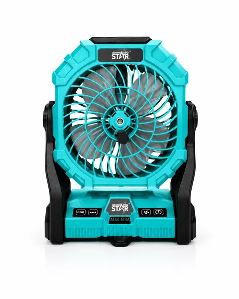 Winning Star Rechargeable Table Fan 6”
