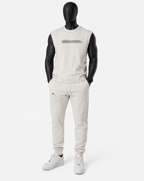 Chrome Sleeveless Set