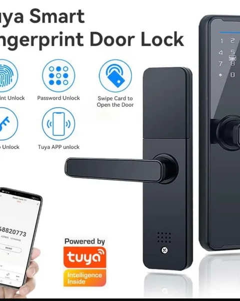 Security smart door lock
