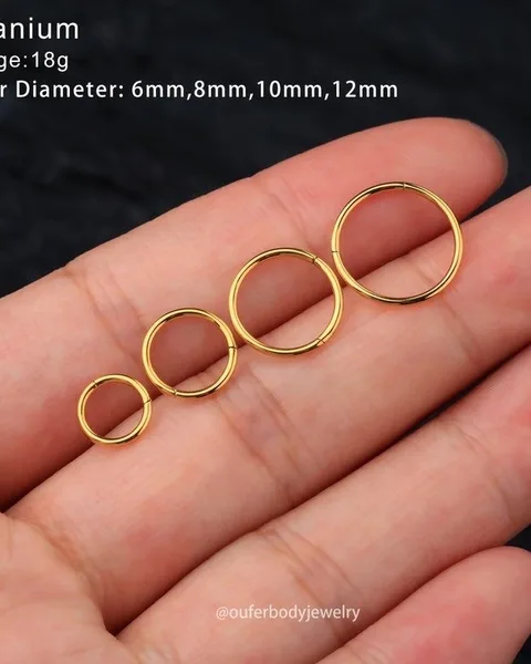 Plain Nose Hoop