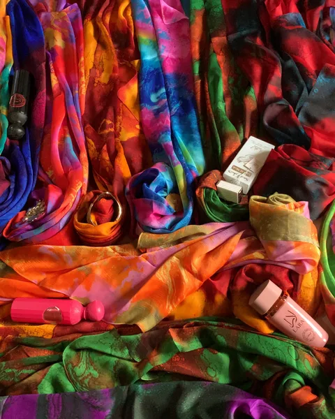 Printed Modal veils