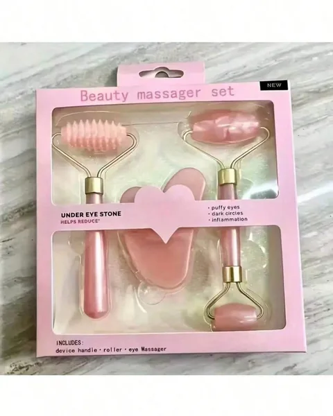 3pcs Facial Massage Tool Set