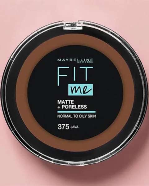 Maybelline FitMe Matte Poreless Mattifying Pressed Setting Powder- Shade JAVA 375