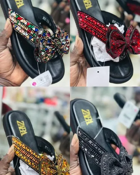 Bow slippers
