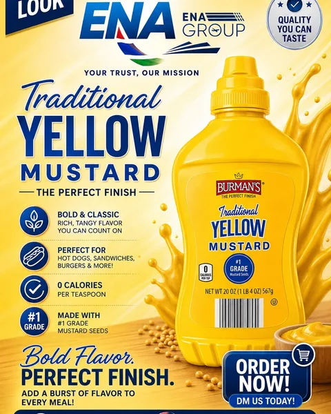 Burman’s traditional yellow Mustard