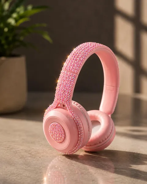Bedazzled headphone