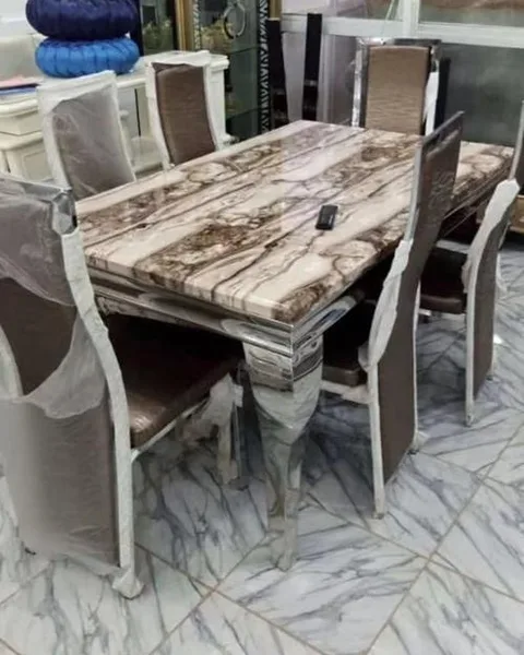 Dinning Table with six dinning chairs