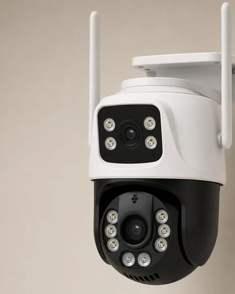 Security Wi-Fi dual lens camera