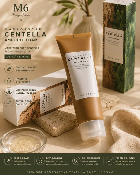 SKIN1004 Madagascar Centella Ampoule Foam (125ml)